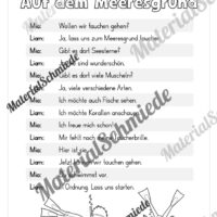 10 Arbeitsblätter zum Dialoglesen in der 1. Klasse (Vorschau 05)