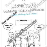 Leseheft: Verbinden - Malen - Ankreuzen (1. Klasse) - Stufe 2 (Vorschau 01)