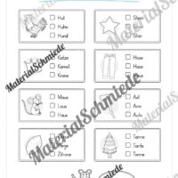 Leseheft: Verbinden - Malen - Ankreuzen (1. Klasse) - Stufe 1 (Vorschau 06)