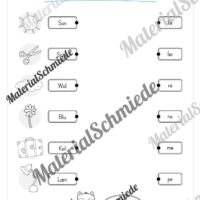 Leseheft: Verbinden - Malen - Ankreuzen (1. Klasse) - Stufe 1 (Vorschau 07)