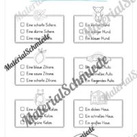 Leseheft: Verbinden - Malen - Ankreuzen (1. Klasse) - Stufe 1 (Vorschau 15)