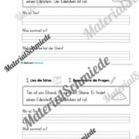 Mini-Heft: Lesetexte mit Fragen (1. Klasse) - Vorschau 06