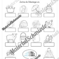 Materialpaket: Silben & Laute (Vorschau 02)