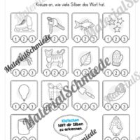 Materialpaket: Silben & Laute (Vorschau 06)