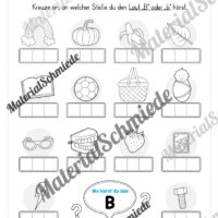 Materialpaket: Silben & Laute (Vorschau 09)