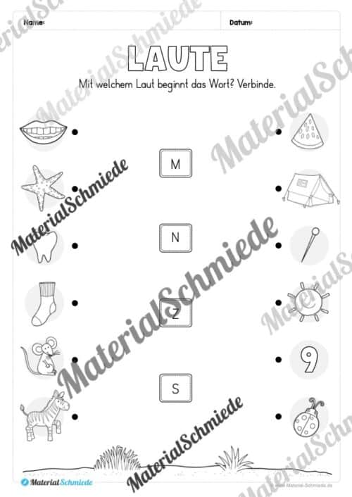 Materialpaket: Silben & Laute (Vorschau 11)