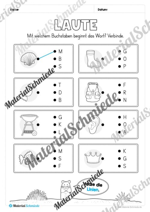 Materialpaket: Silben & Laute (Vorschau 13)