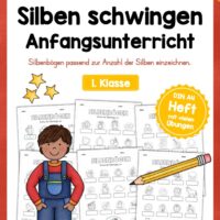 Silben schwingen (6 Arbeitsblätter)