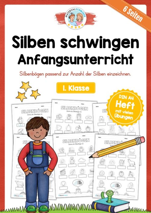 Silben schwingen (6 Arbeitsblätter)