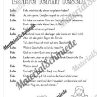 10 Arbeitsblätter zum Dialoglesen in der 2. Klasse (Vorschau 05)