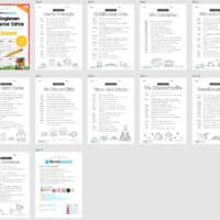10 Arbeitsblätter zum Dialoglesen in der 2. Klasse (Überblick)