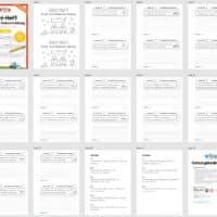 Mini-Heft: 10 Abschreibtexte zur Groß- und Kleinschreibung (Überblick)