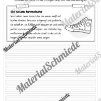 10 Abschreibtexte: Groß- und Kleinschreibung (2. Klasse) - Vorschau 03