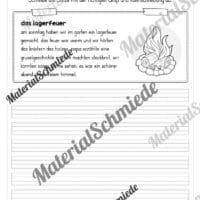 10 Abschreibtexte: Groß- und Kleinschreibung (2. Klasse) - Vorschau 05