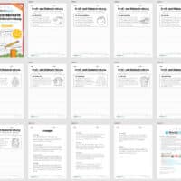 10 Abschreibtexte: Groß- und Kleinschreibung (2. Klasse) - Überblick