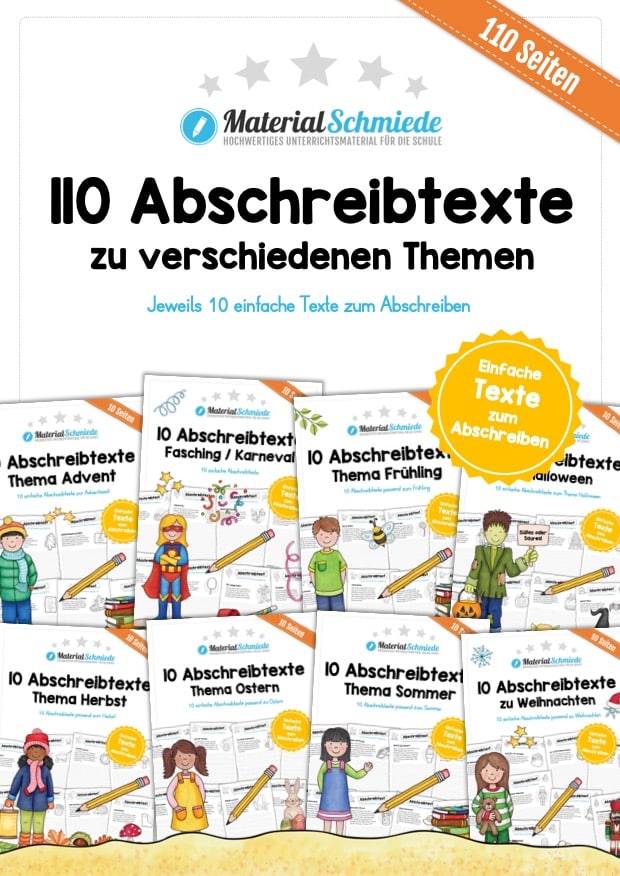 110 Abschreibtexte