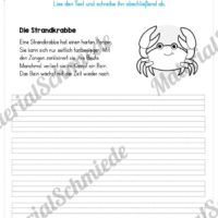 10 Abschreibtexte: Thema Tiere (Vorschau 03)