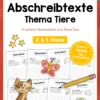 10 Abschreibtexte: Thema Tiere [Digital]