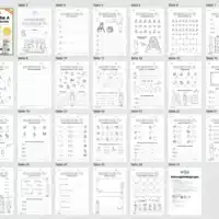 Arbeitsheft: Buchstabe A/a schreiben lernen (25 Seiten) - Überblick