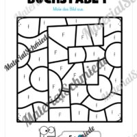 Buchstabe F: Ausmalbild (Vorschau 01)