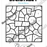 Buchstabe F: Ausmalbild (Vorschau 02)