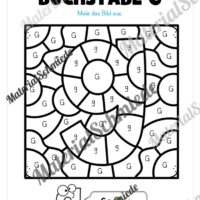 Buchstabe G: Ausmalbild (Vorschau 02)