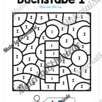 Buchstabe I: Ausmalbild (Vorschau 02)