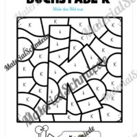Buchstabe K: Ausmalbild (Vorschau 02)