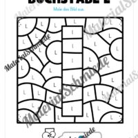 Buchstabe L: Ausmalbild (Vorschau 02)