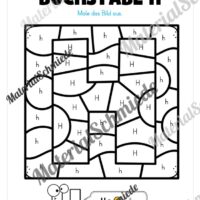 Buchstabe H: Ausmalbild (Vorschau 01)