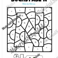 Buchstabe N: Ausmalbild (Vorschau 01)