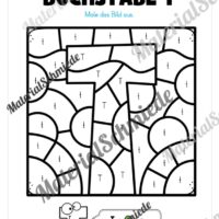 Buchstabe T: Ausmalbild (Vorschau 01)