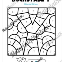 Buchstabe Y: Ausmalbild (Vorschau 01)
