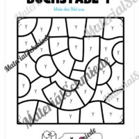 Buchstabe Y: Ausmalbild (Vorschau 02)