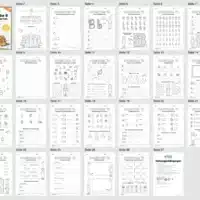Arbeitsheft: Buchstabe B/b schreiben lernen (25 Seiten) - Überblick