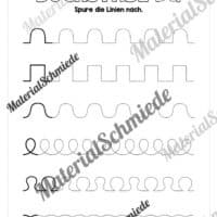 Arbeitsheft: Buchstabe D/d schreiben lernen (25 Seiten) - Arbeitsblatt 02