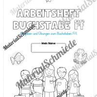 Arbeitsheft: Buchstabe F/f schreiben lernen (25 Seiten) - Arbeitsblatt 01