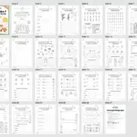 Arbeitsheft: Buchstabe F/f schreiben lernen (25 Seiten) - Überblick