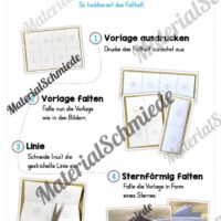 Buchstabe A: Faltheft (Vorschau 03)