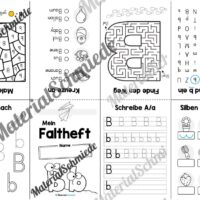 Buchstabe B: Faltheft (Vorschau 02)