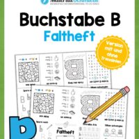 Buchstabe B: Faltheft