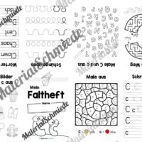 Buchstabe C: Faltheft (Vorschau 01)