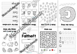 Buchstabe G: Faltheft (Vorschau 02)