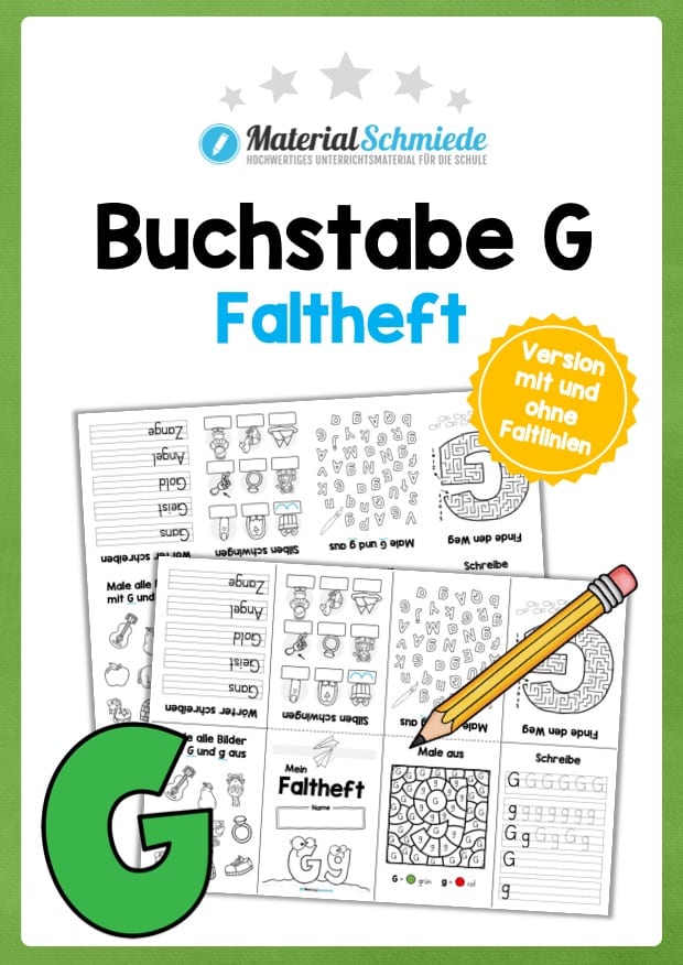 Buchstabe G: Faltheft