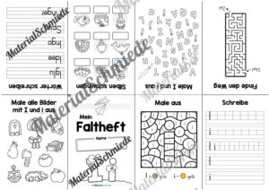 Buchstabe I: Faltheft (Vorschau 02)