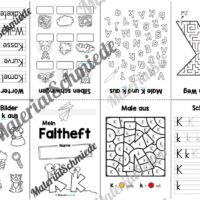Buchstabe K: Faltheft (Vorschau 02)
