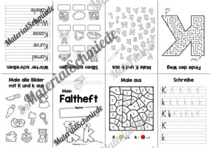 Buchstabe K: Faltheft (Vorschau 02)