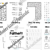 Buchstabe L: Faltheft (Vorschau 01)