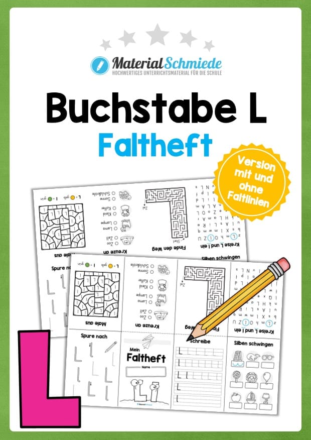 Buchstabe L: Faltheft