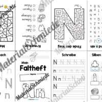 Buchstabe N: Faltheft (Vorschau 02)
